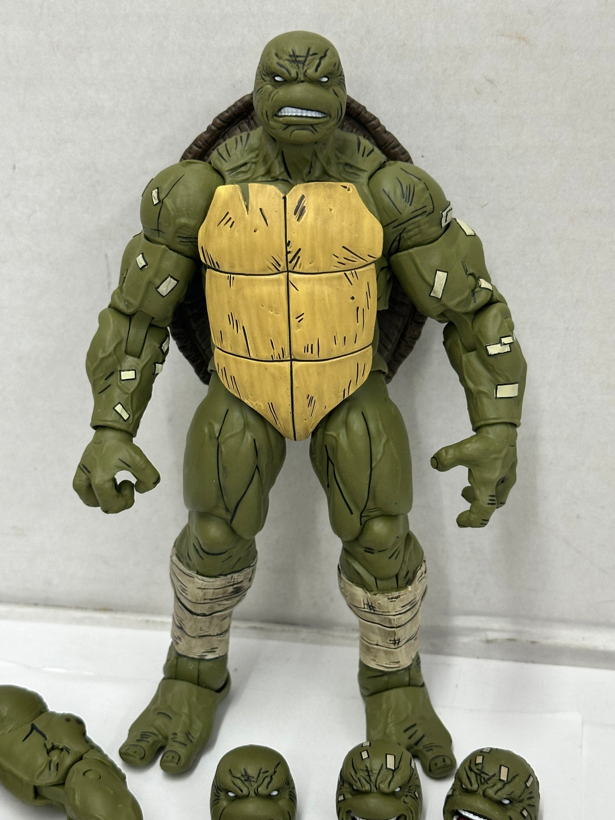 NECA TMNT The Last Ronin Battle Damaged Teenage Mutant Ninja Turtles