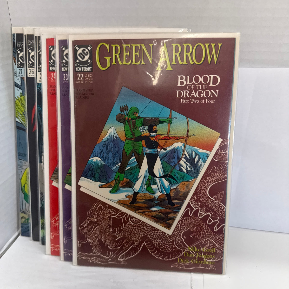 Green Arrow (1989) #14-27 Lot Of 14