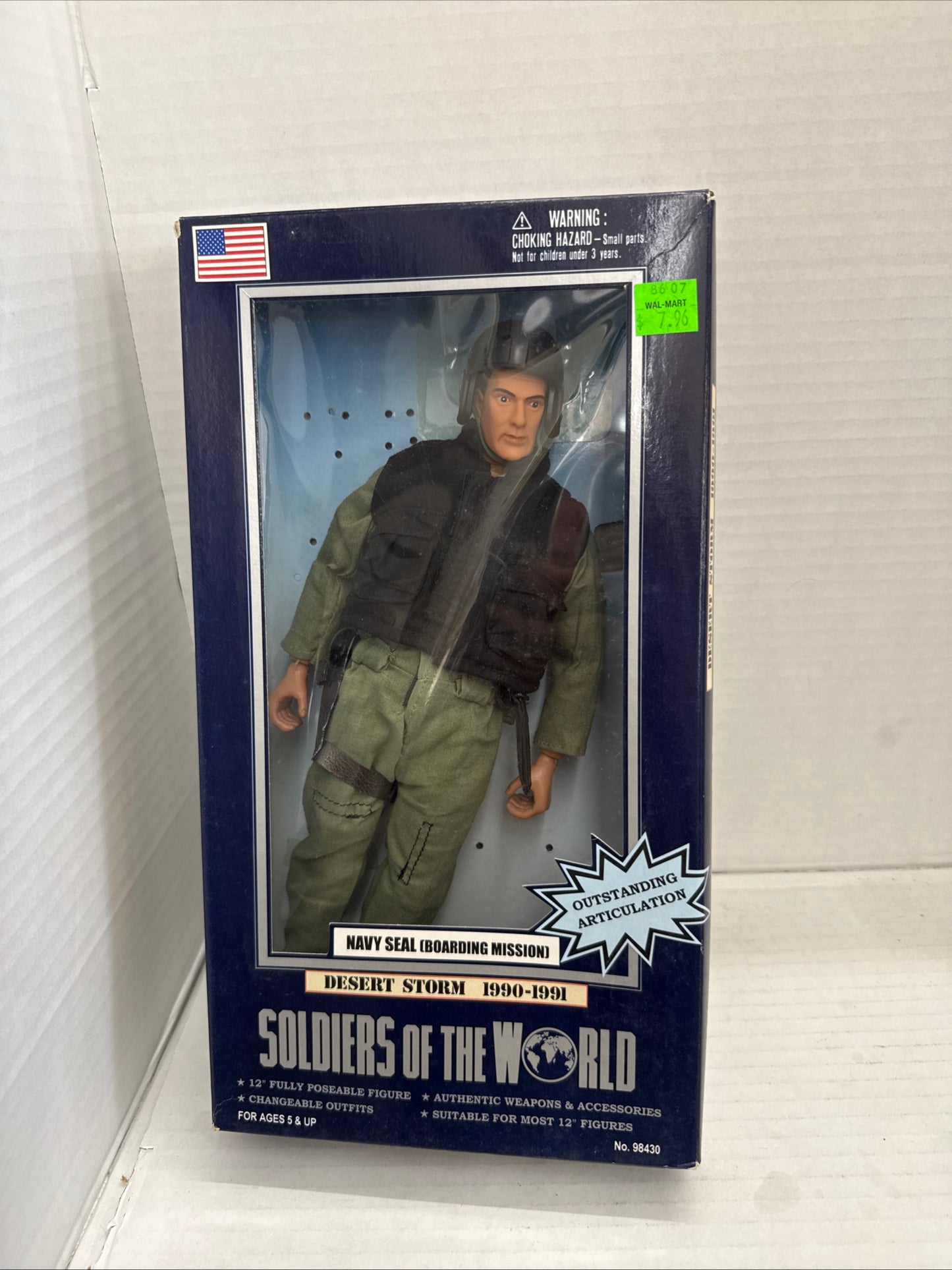 Soldiers of the World Desert Storm 1990-1991, Navy Seal Boarding, Not Comp