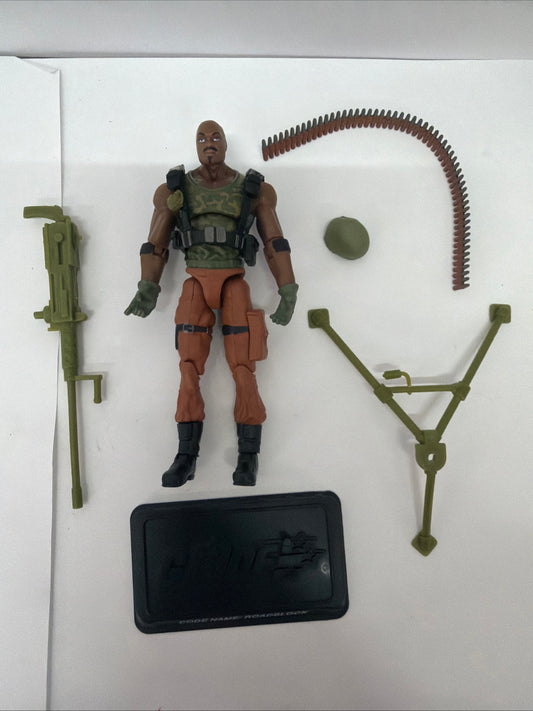 G.I. Joe Cobra 25th Anniversary Roadblock Heavy Machine Gunner