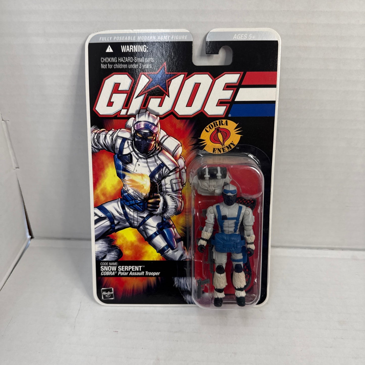 Hasbro GI Joe 3 3/4" Cobra Snow Serpent