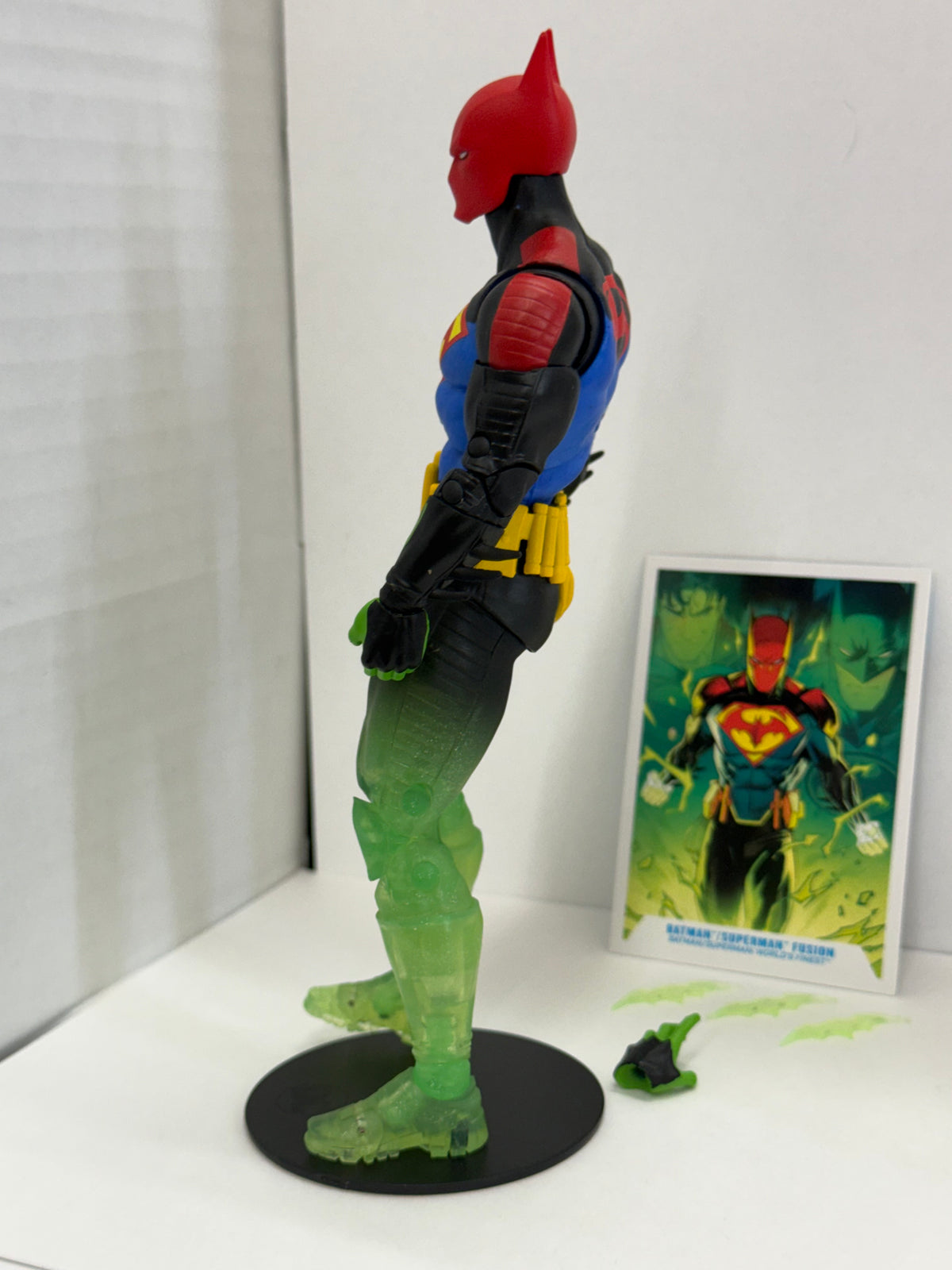 McFarlane DC Multiverse Platinum Edition Batman/Superman Fusion- World's Finest