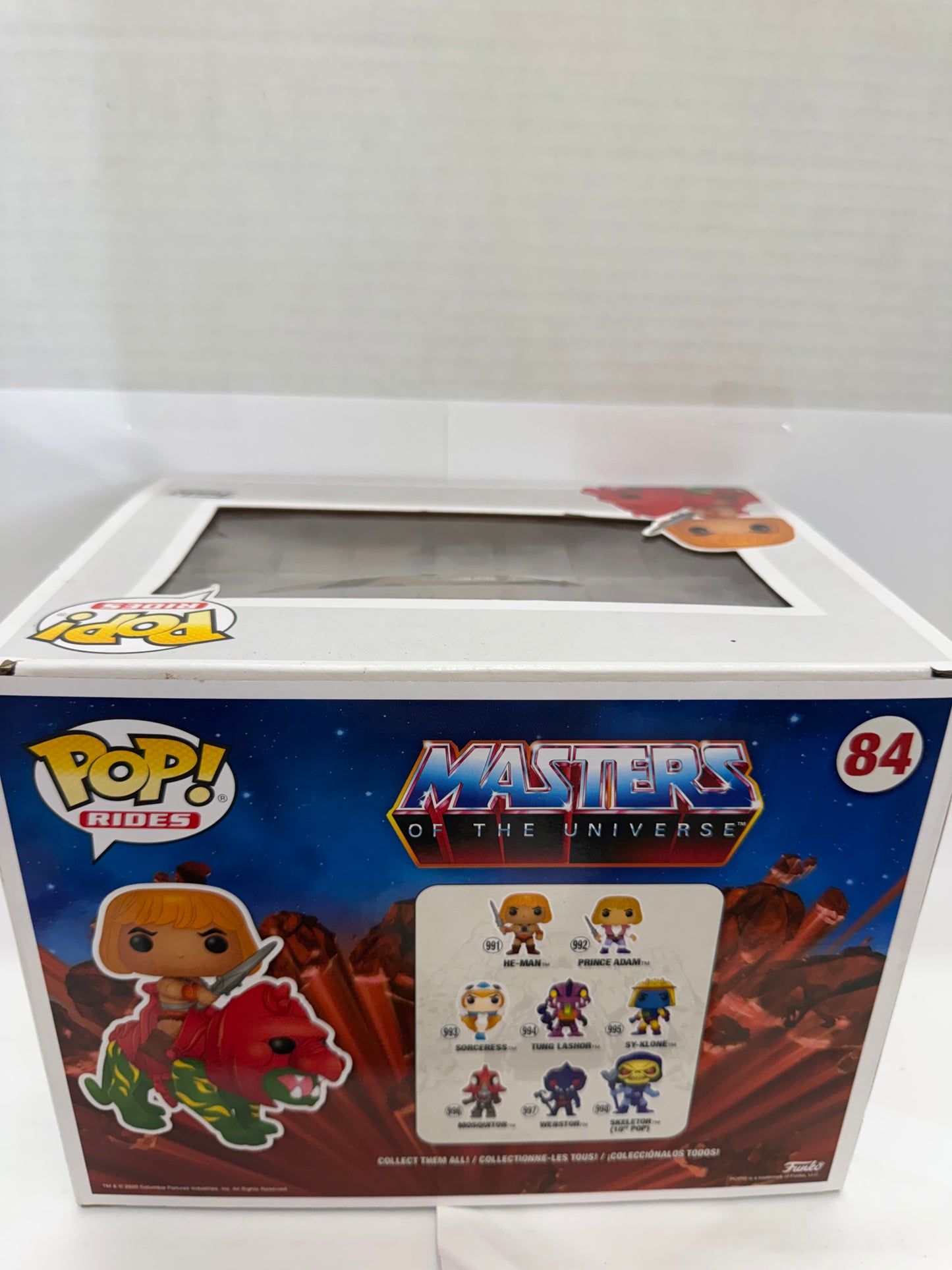 Funko Pop! Rides: Masters of the Universe - He-Man on Battle Cat #84