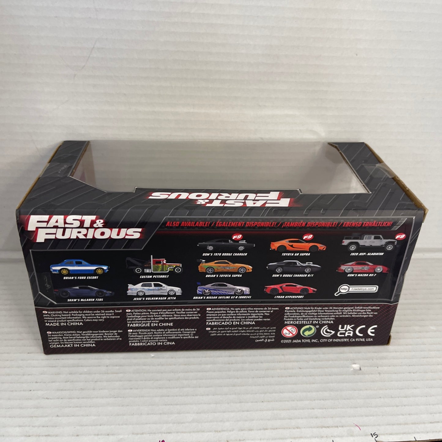 Jada Toys Fast and Furious Brian's Mitsubishi Lancer Evolution VII 1/24 Diecast