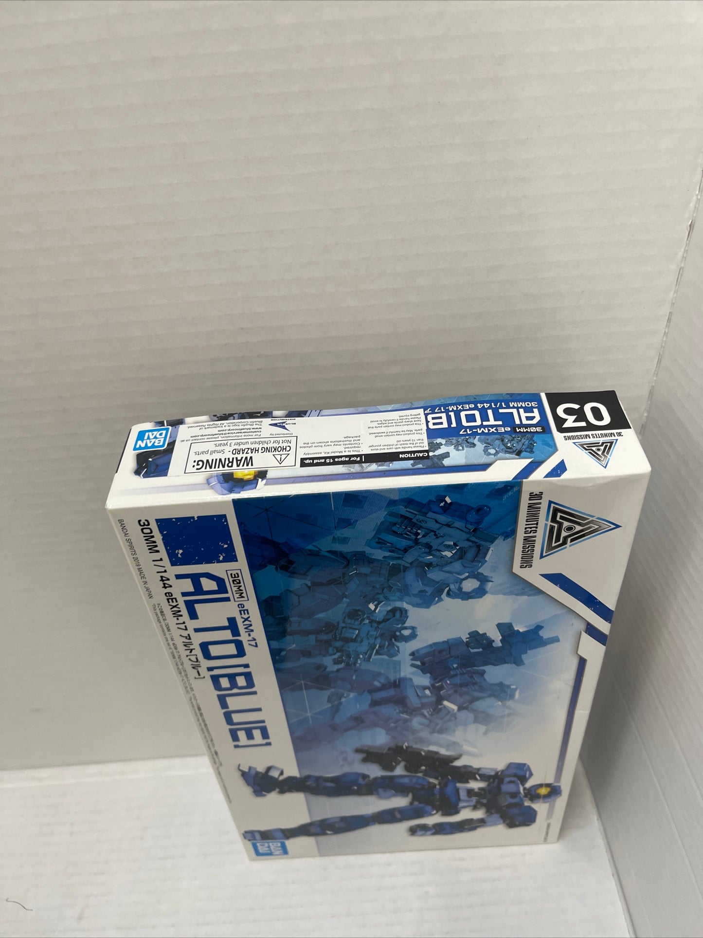 Bandai 30MM 1/144 eEXM-17 Alto [Blue]