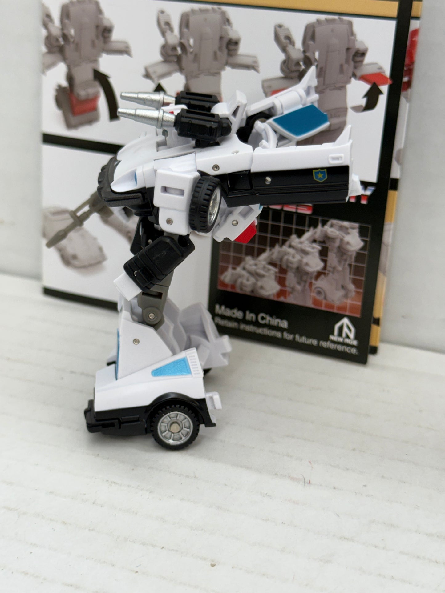 2024 Newage NA H3 Harry mini G1 Prowl Action figure 3 inch Loose Complete