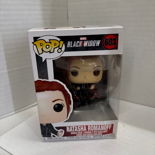 Funko POP! Marvel Black Widow Natasha Romanoff #603 Vinyl Figure