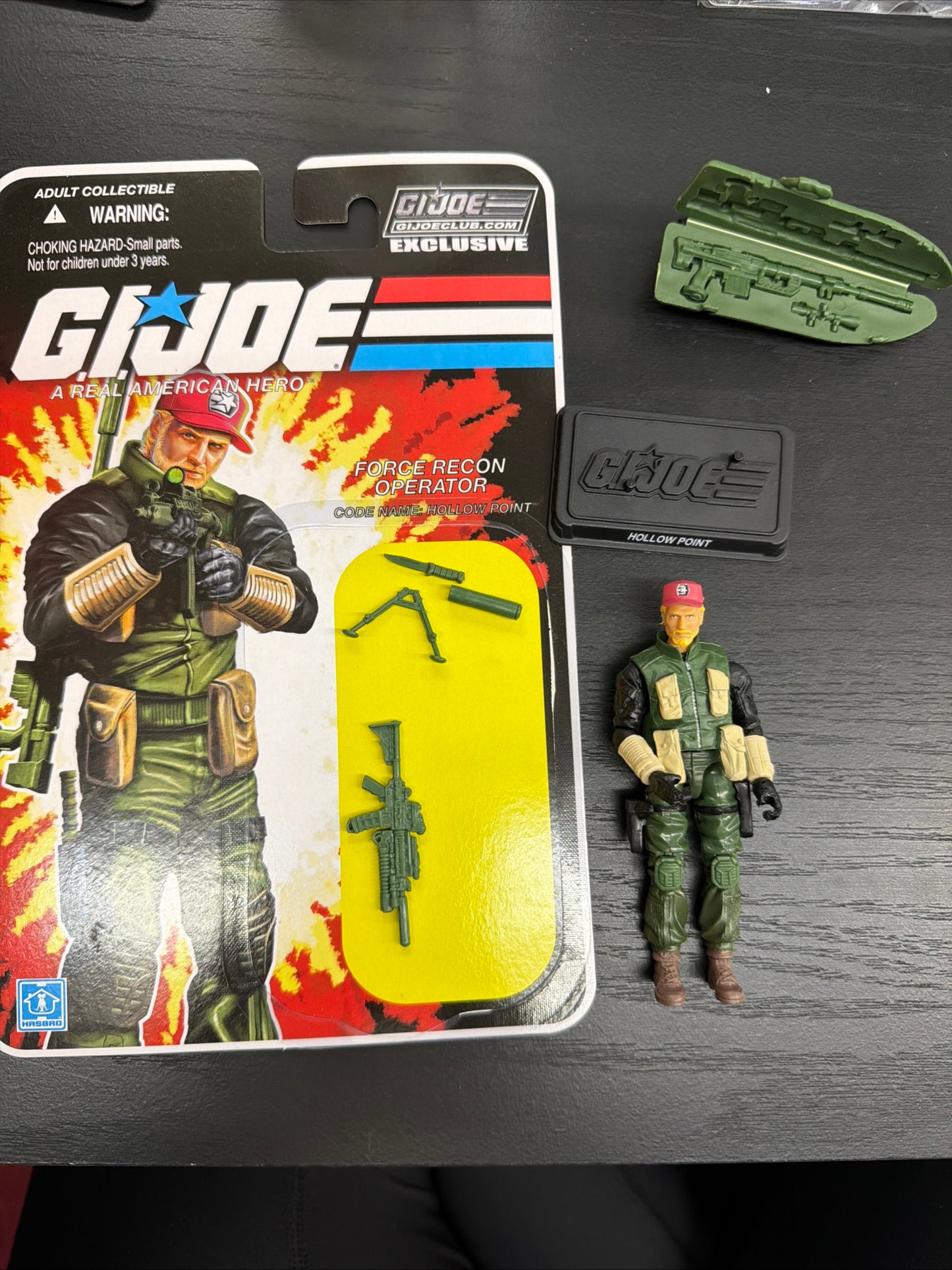 GI JOE FSS COLLECTOR'S CLUB HOLLOW POINT