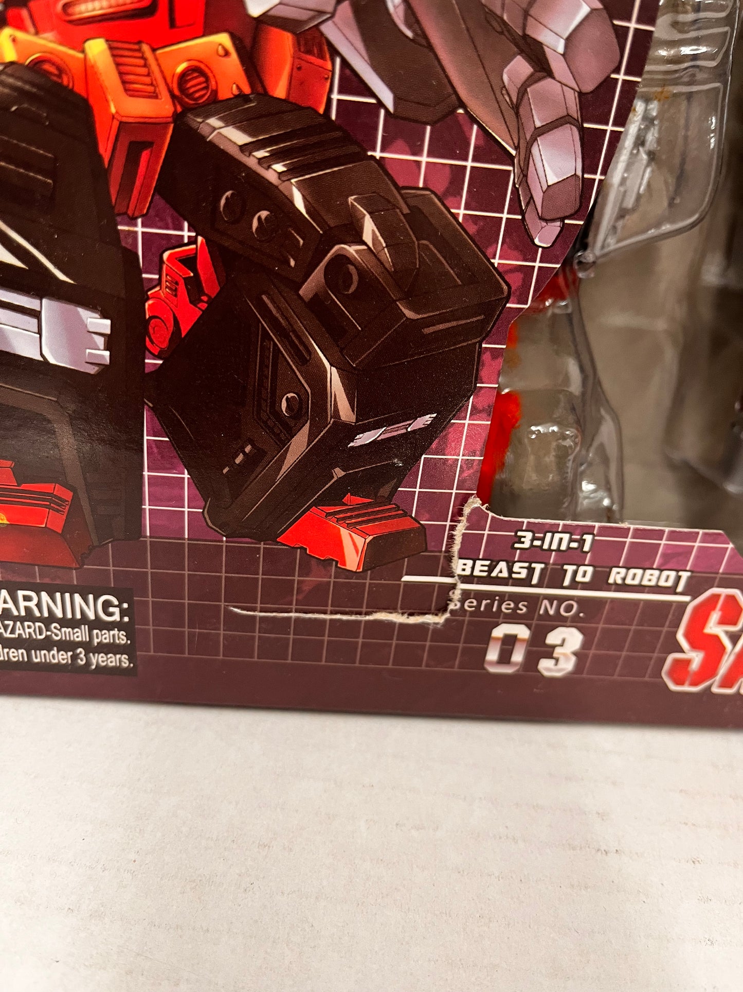 Transformers Predaking Unique Toys War Lord Combiner