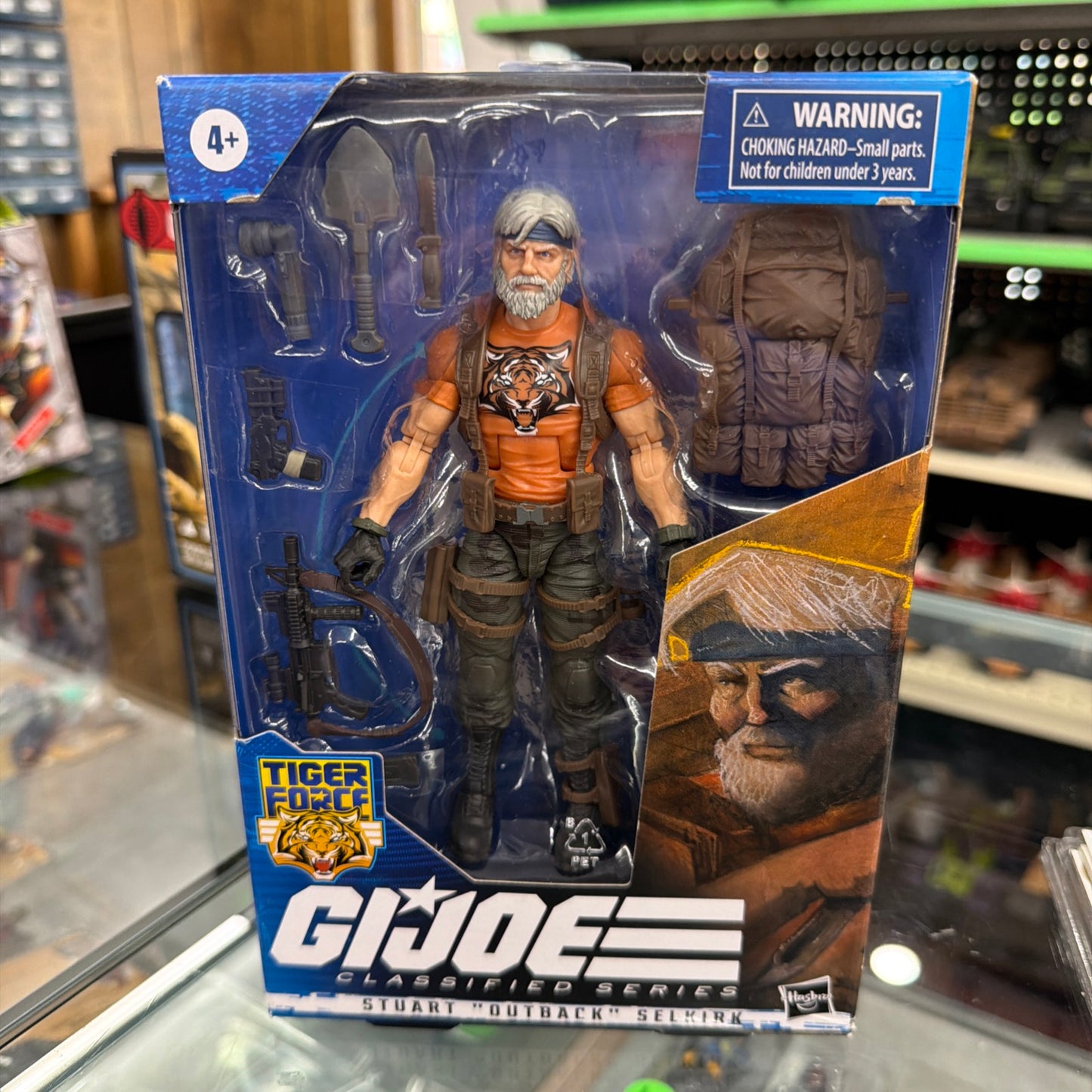 Hasbro GI Joe Classified Stuart Outback Selkirk Tiger Force Figure #39 New