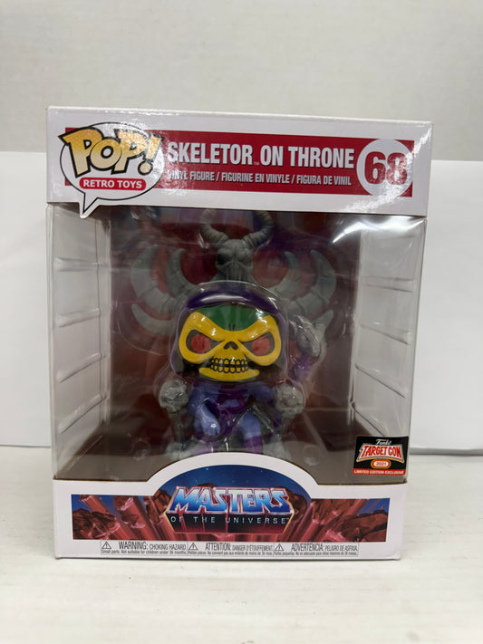 Funko Pop! Deluxe - Skeletor On Throne- Target (Exclusive) #68 (Corner Damage)