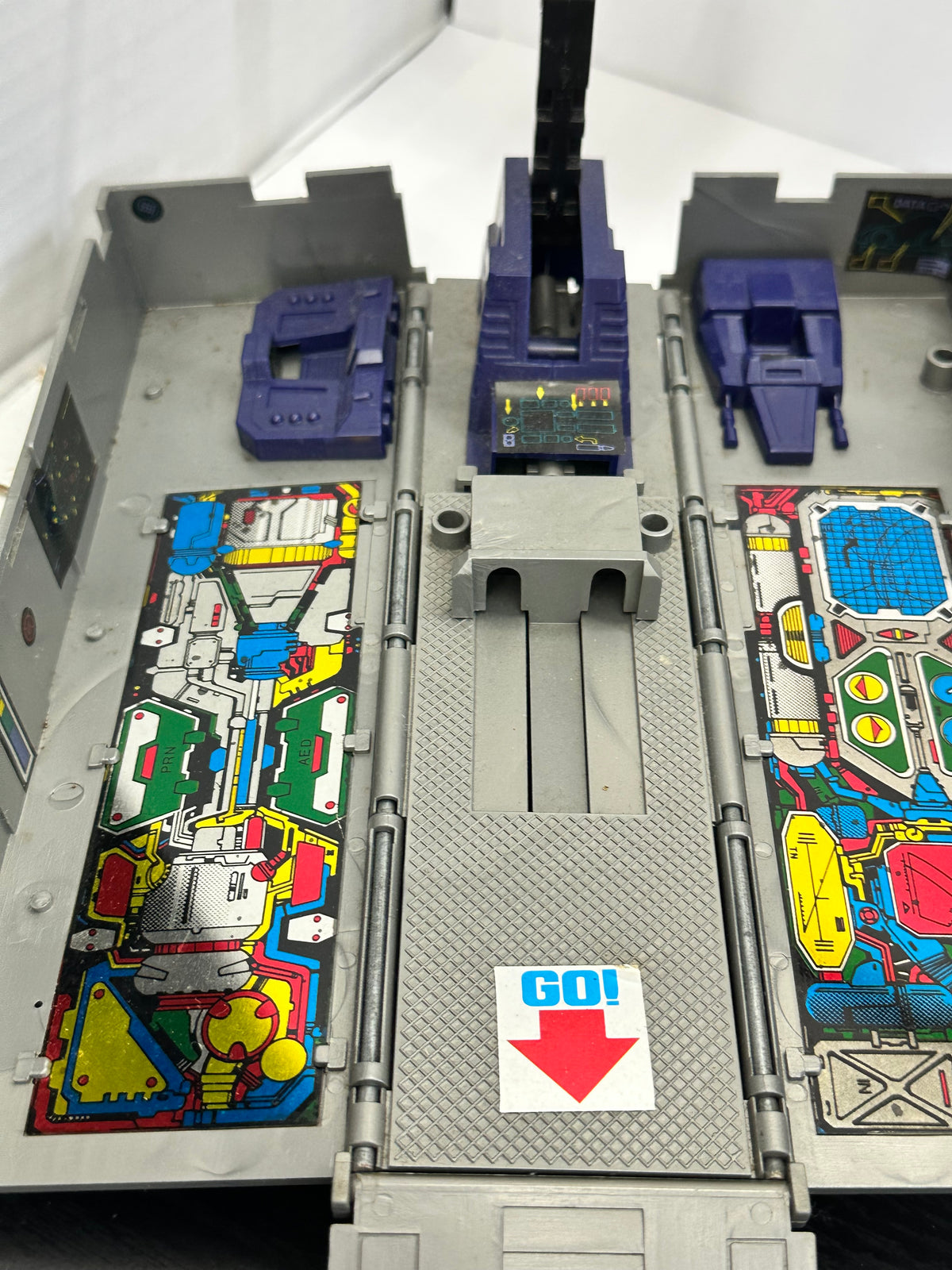 Vintage 1984 G1 Transformers Optimus Prime Cab & Trailer Set - Original 1980 #3