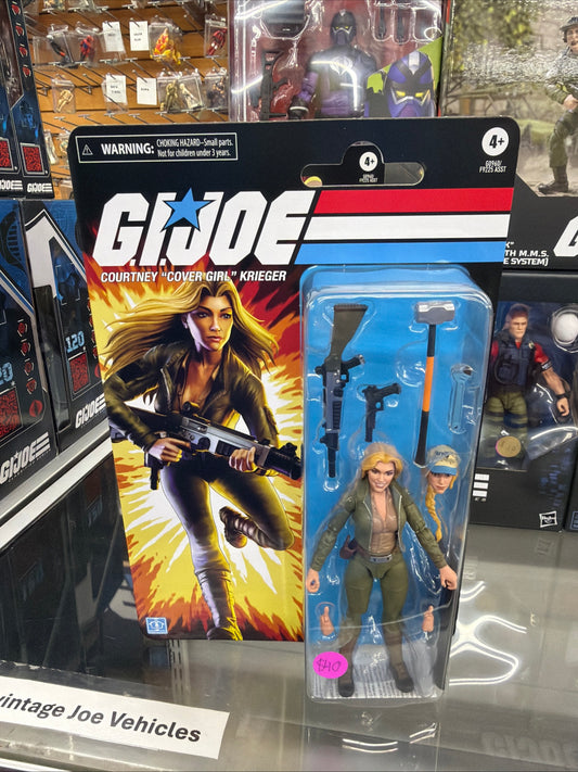 Classified Series Courtney Cover Girl Krieger Action Figure [Retro Cardback ]