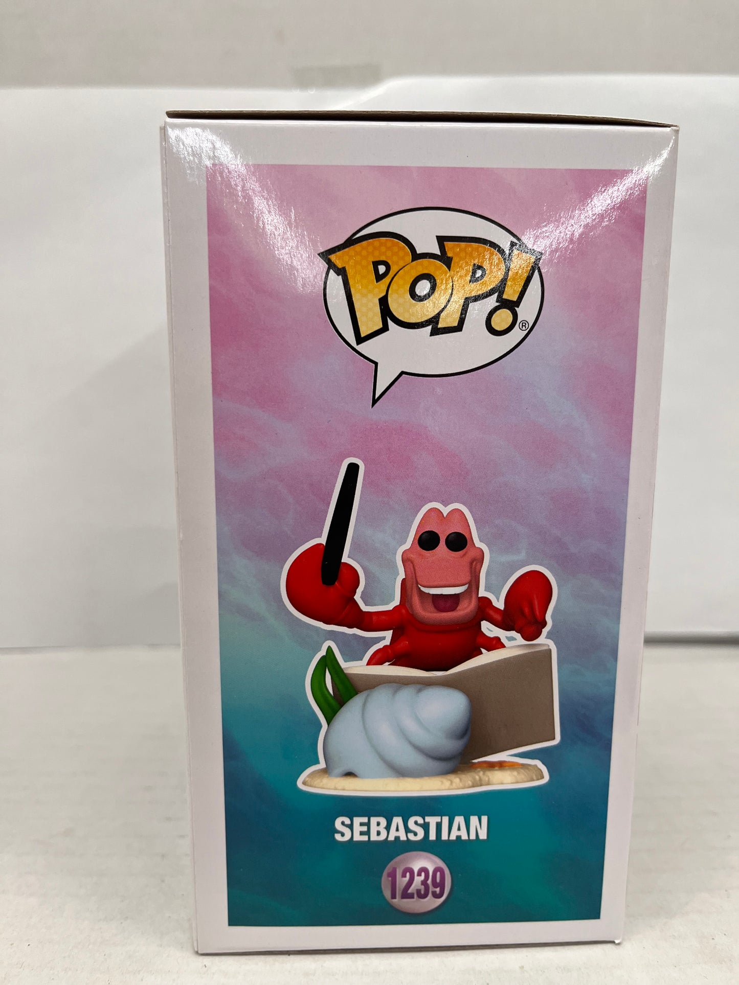 Funko POP! Disney The Little Mermaid SEBASTIAN #1239 EXCLUSIVE! Vinyl Figure