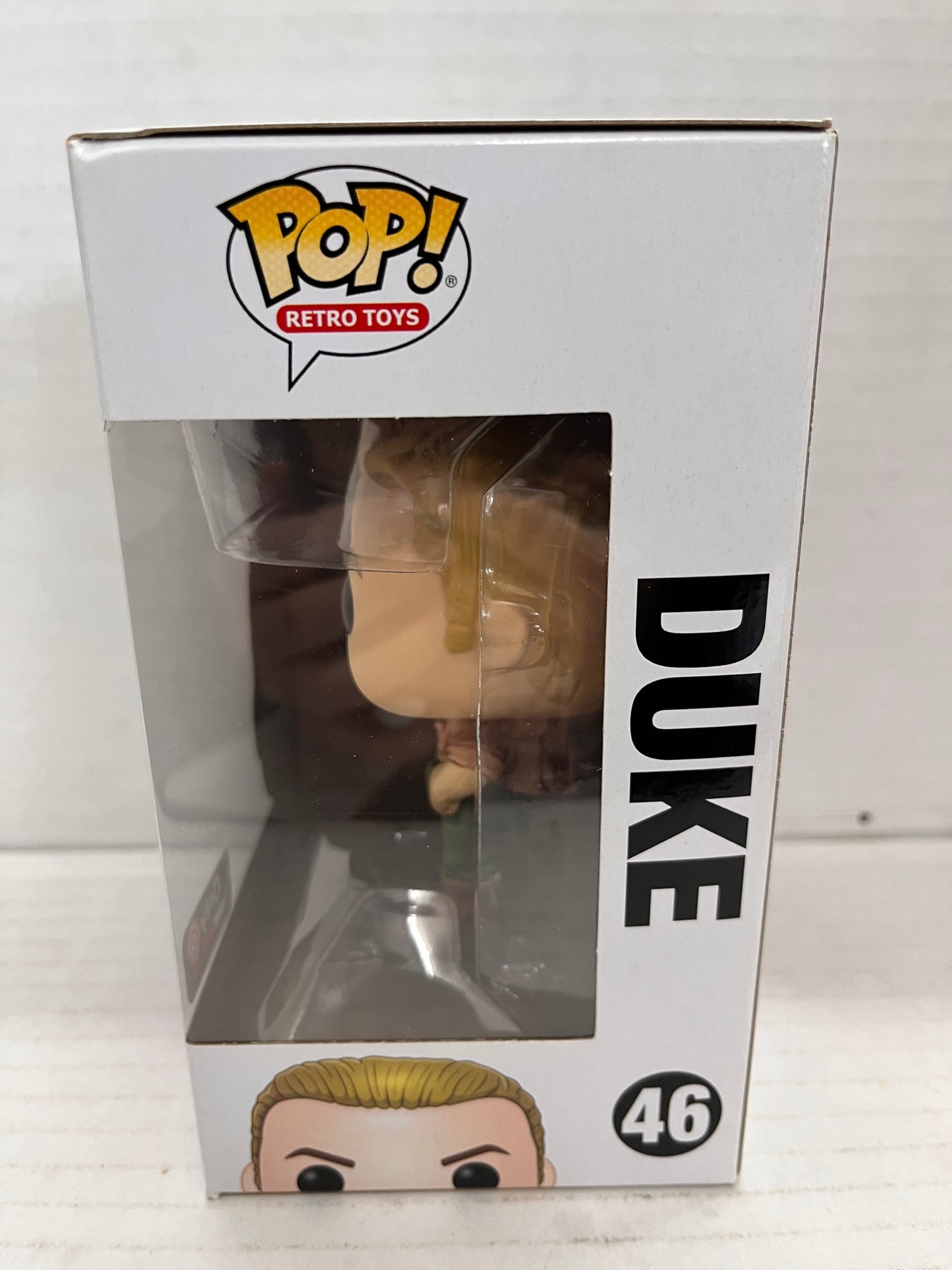 2020 Funko Pop! Retro Toys G.I. Joe Duke #46 GameStop Exclusive Vinyl Figure New