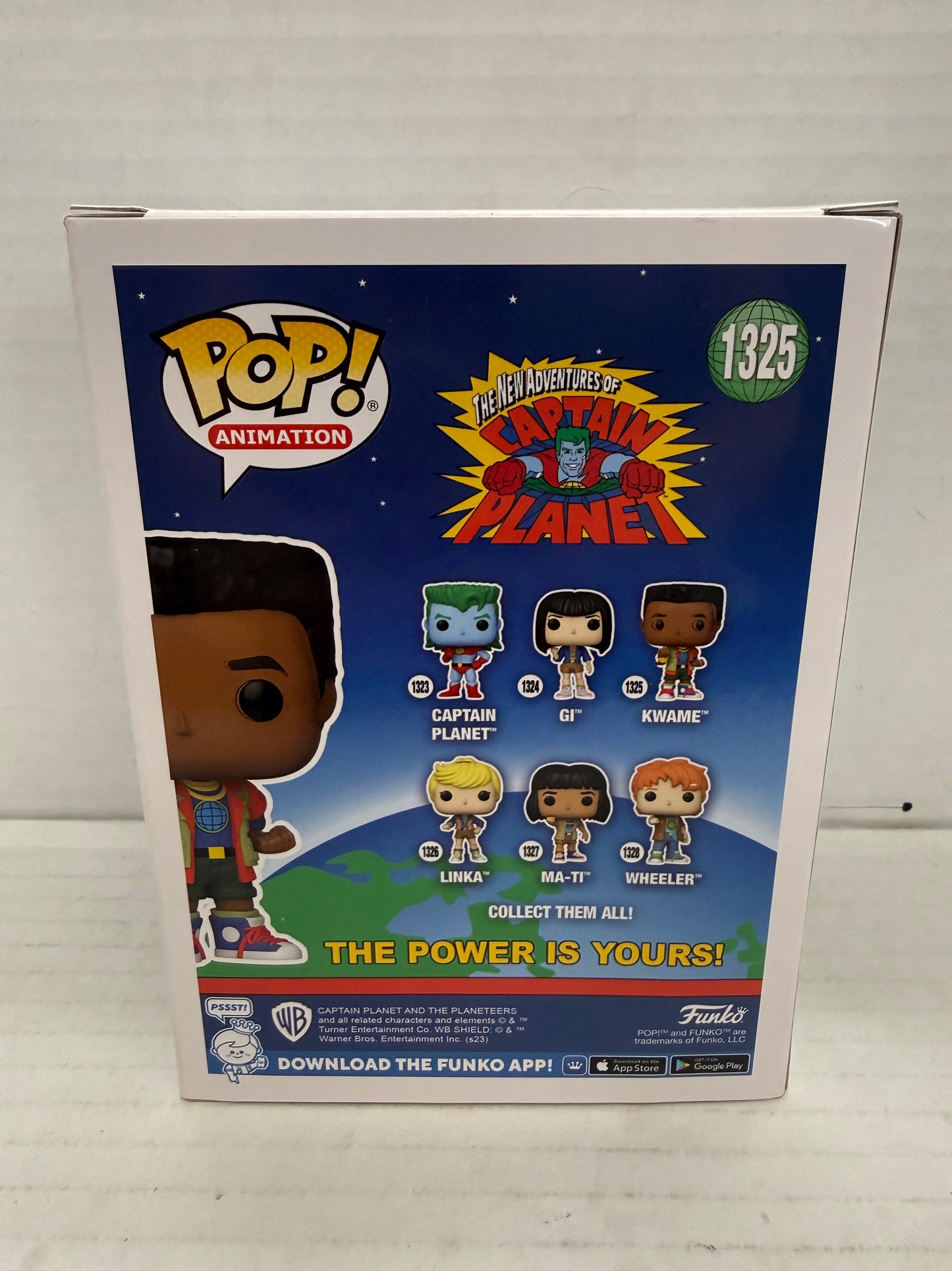 Funko Captain Planet POP Kwame Vinyl Figure NEW