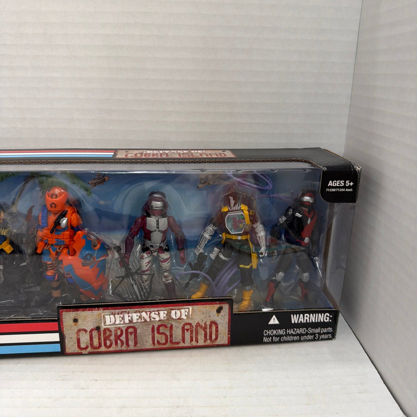 NEW/SEALED GI Joe 25th Anniversary Defense of Cobra Island 2009