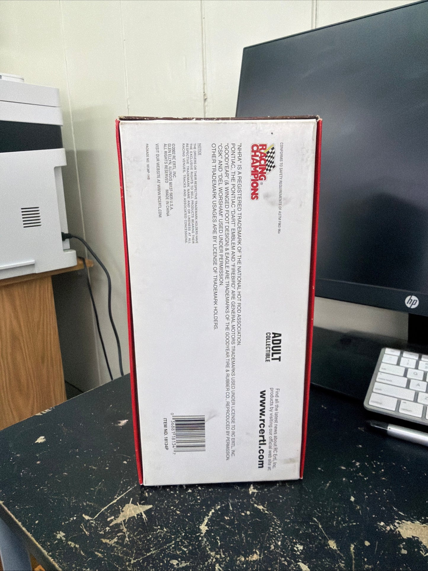 Mac Tools Johnny Gray Pontiac Funny Car 1:24 w/COA Racing Champions