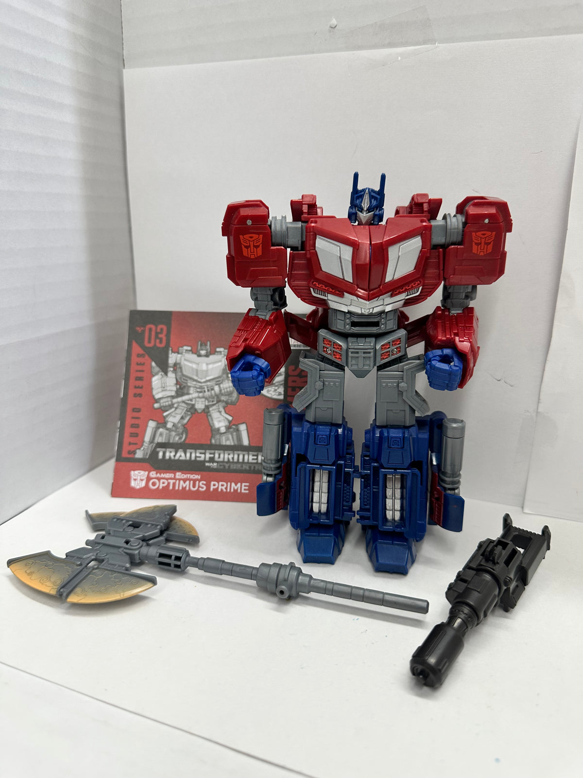 Transformers Studio Series OPTIMUS PRIME Complete Voyager Wfc Gamer Edition