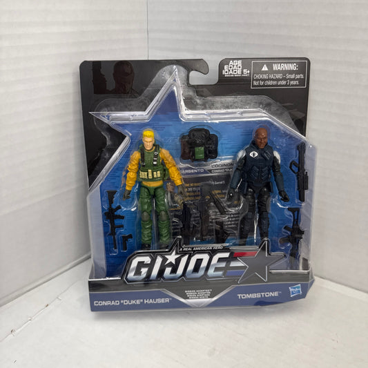 GI Joe 50th Mission Accepted Duke Tombstone action figure 2-pack SEE PHOTOS