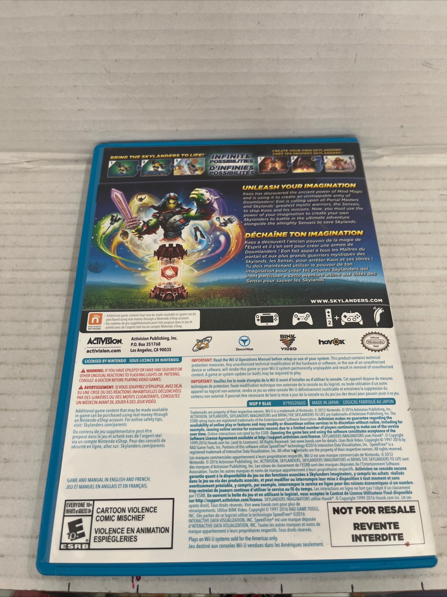 Skylanders: Imaginators (Nintendo Wii U)