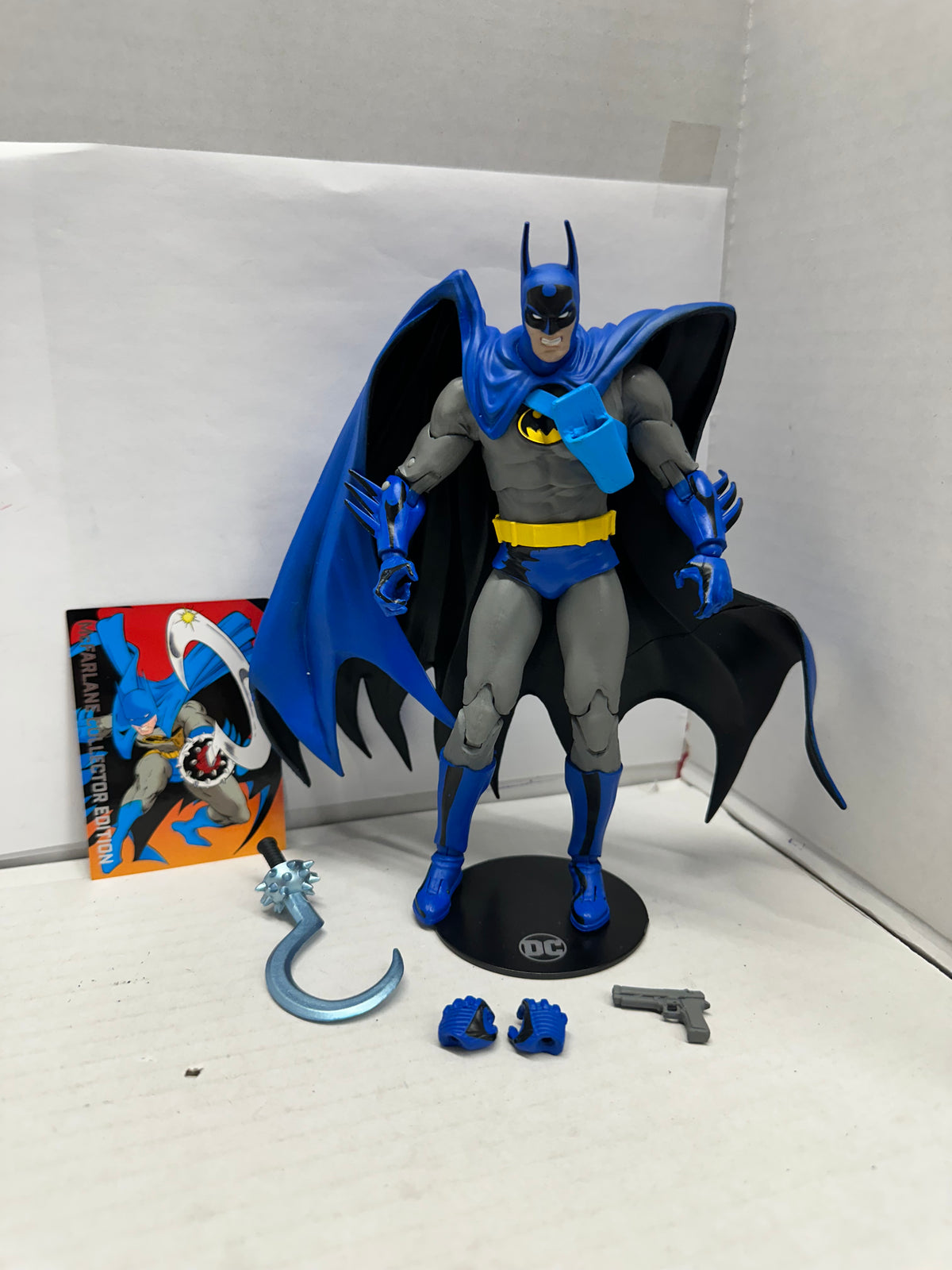 McFarlane DC Multiverse Batman Year Two Platinum Variant Loose Action Figure