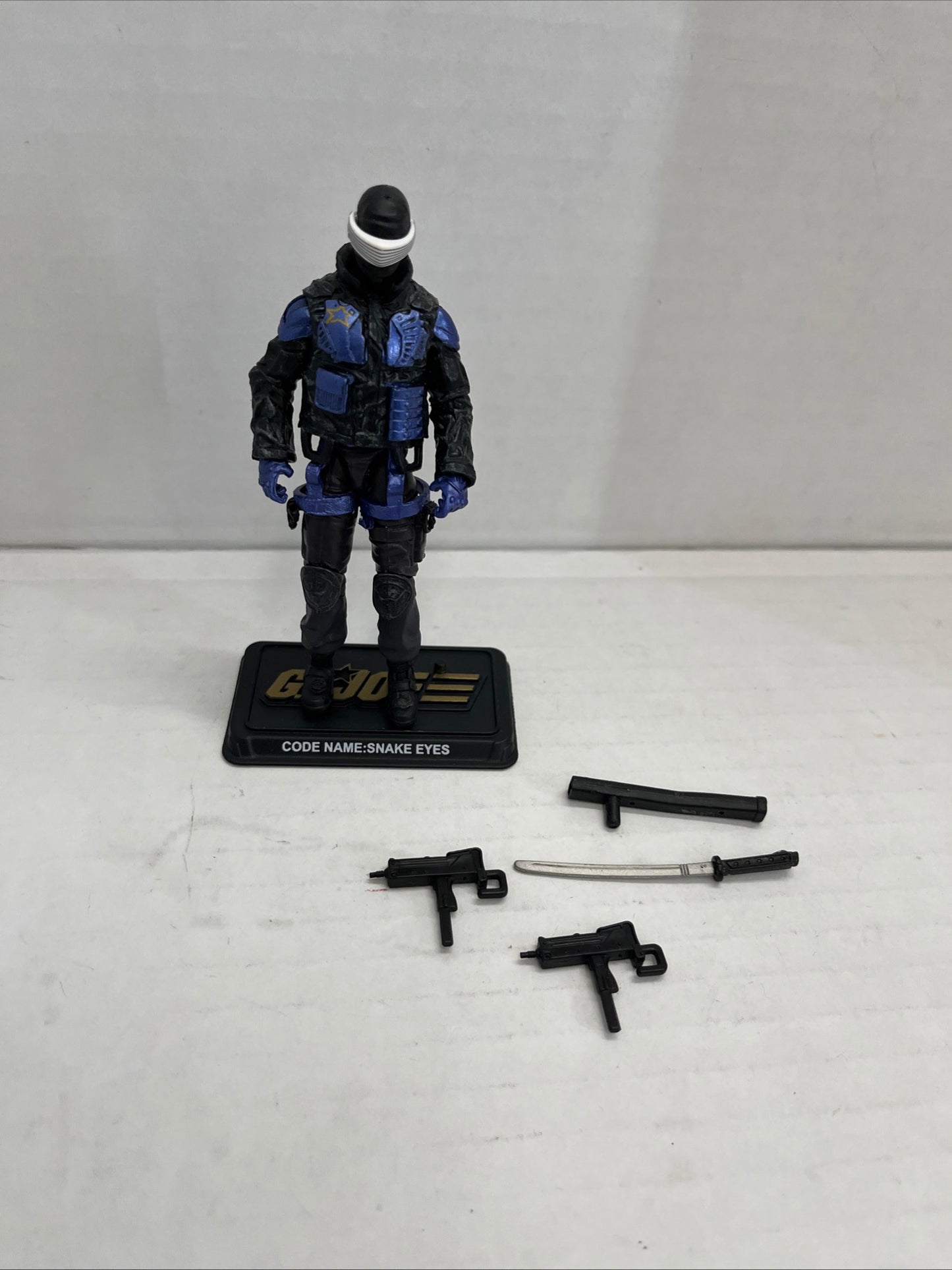 GI Joe 50th Anniversary Snake Eyes V68 2014 Complete From Battle Below Zero