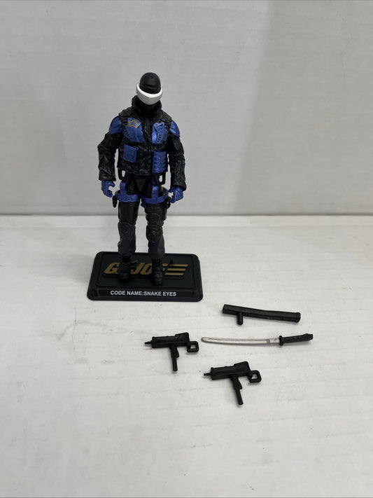 GI Joe 50th Anniversary Snake Eyes V68 2014 Complete From Battle Below Zero