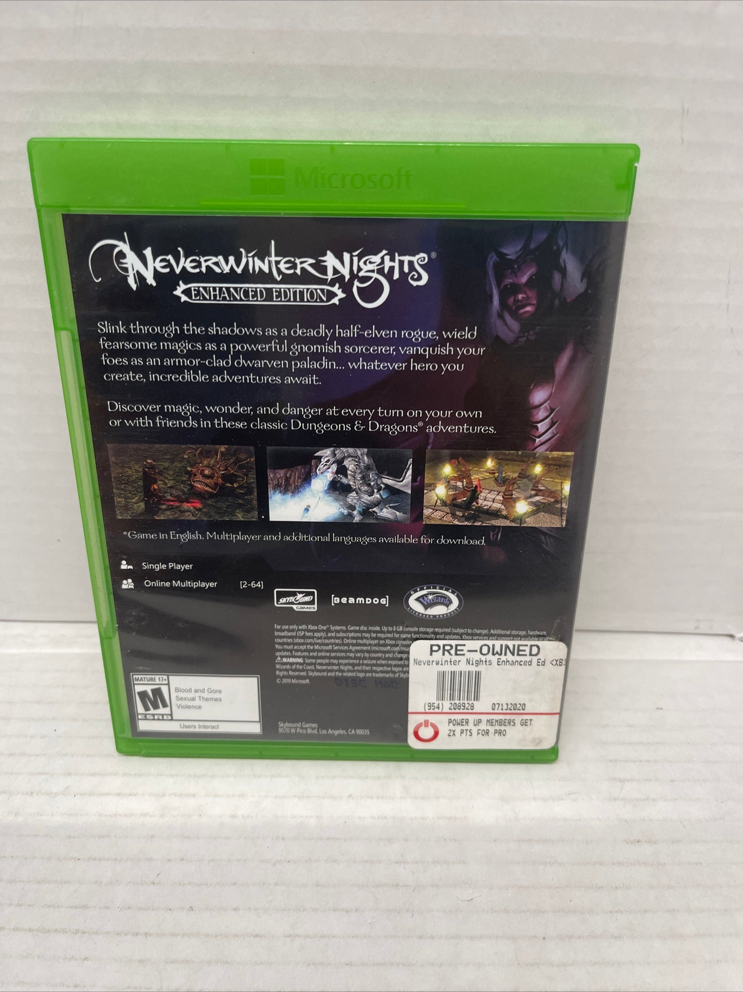 Neverwinter Nights Enhanced Edition-Xbox One