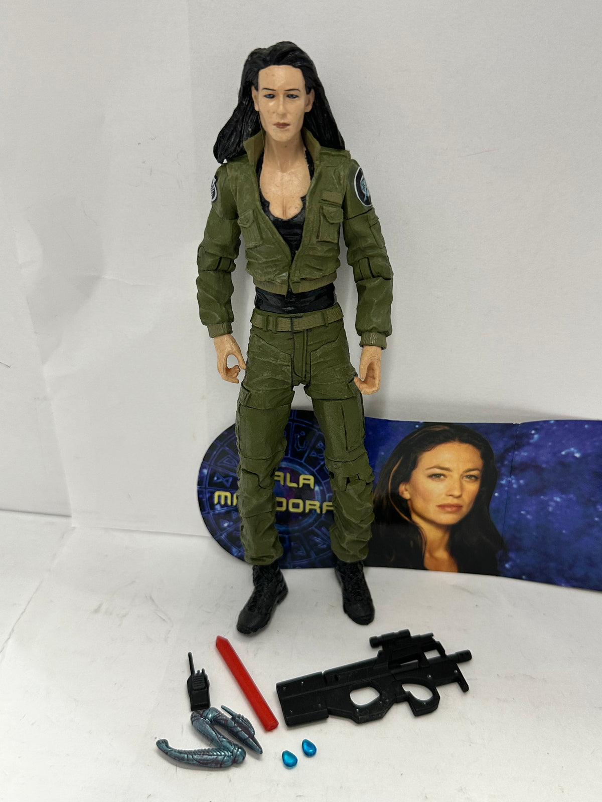 Diamond Select Stargate SG-1 Vala Mal Doran Series 3 Action Figure Complete #1
