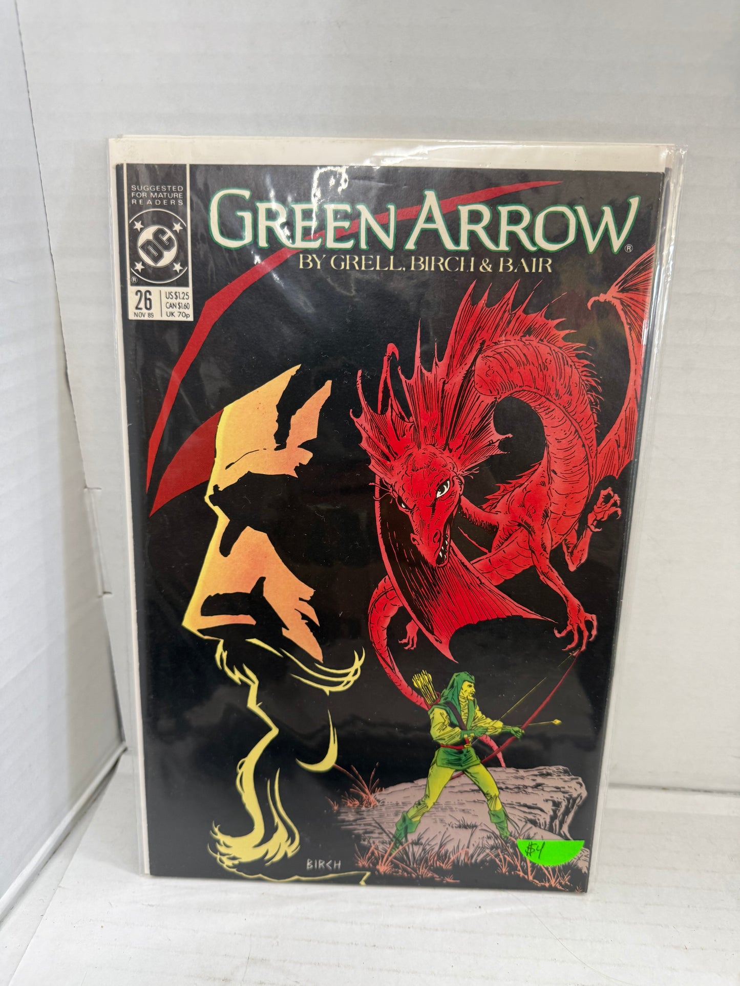 Green Arrow DC 1989 Run Of 14 Comics