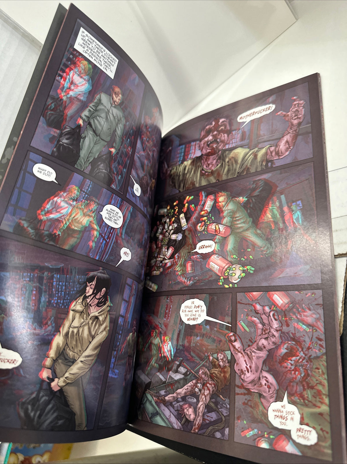 CROSSED 3D Single Issue Comic Book Color David Lapham Gianluca Pagliarani