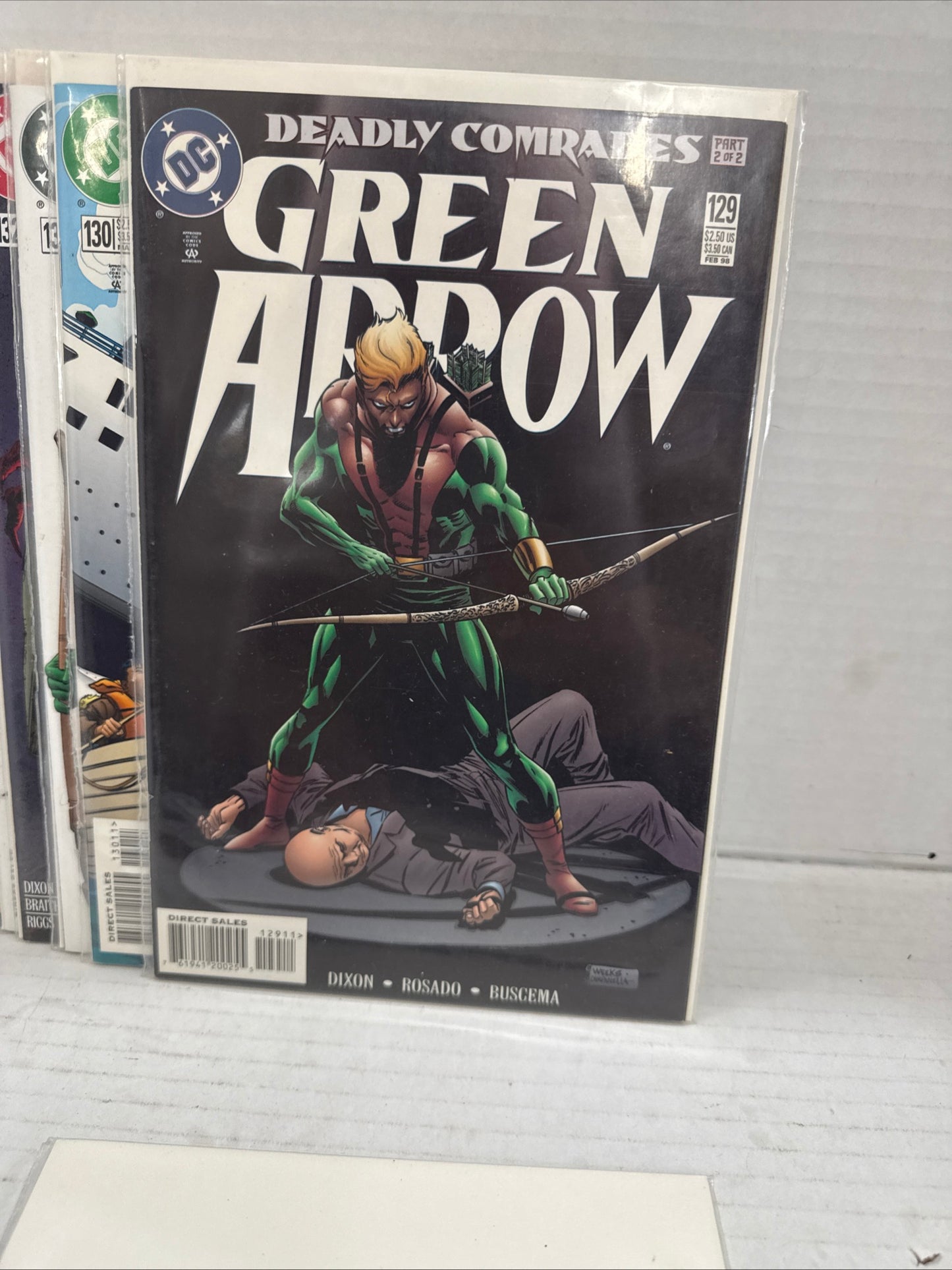 DC Comics Green Arrow Run Of  #128-137  1998
