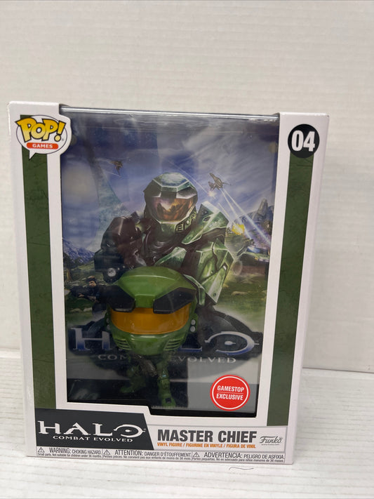 Funko Pop! Games Halo Combat Evolved 04 Master Chief Gamestop Vinyl Figure