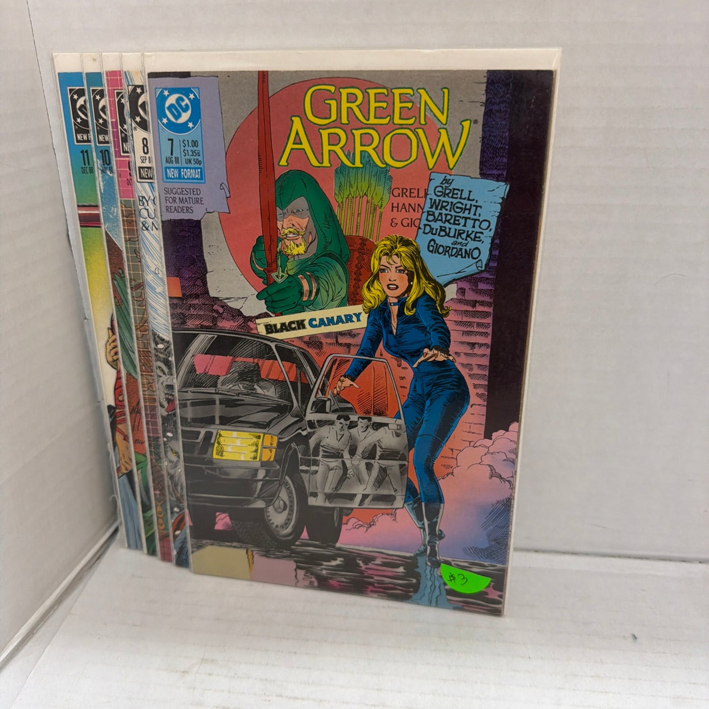 Green Arrow #1-#11 DC Comics 1988 Entire Run