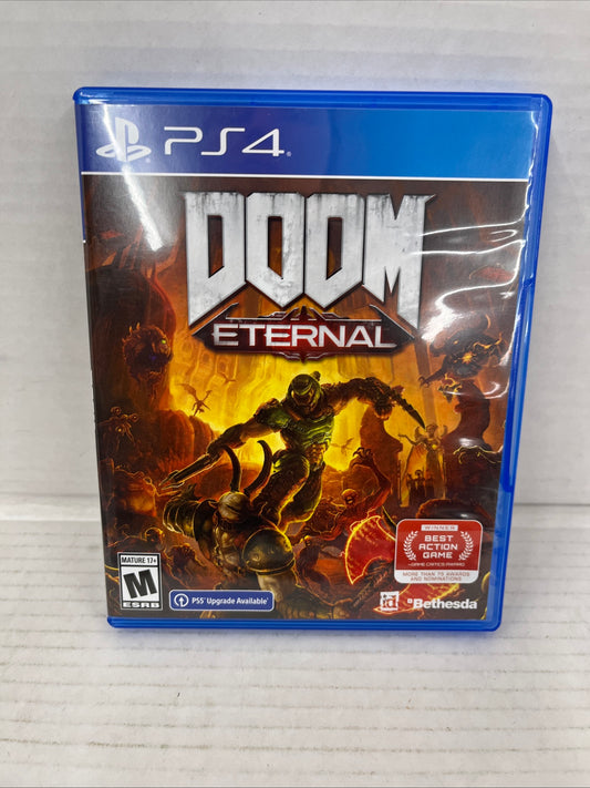 Doom Eternal PlayStation 4 PS4 New Sealed PS5