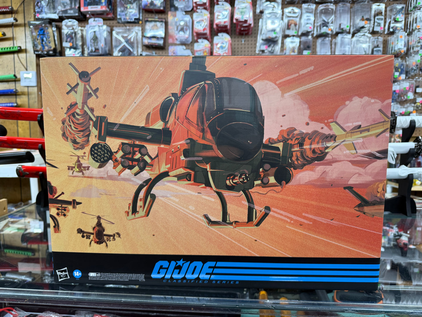 Hasbro HasLab G.I.Joe Classified Series Dragonfly XH-1 with all Tiers New Sealed