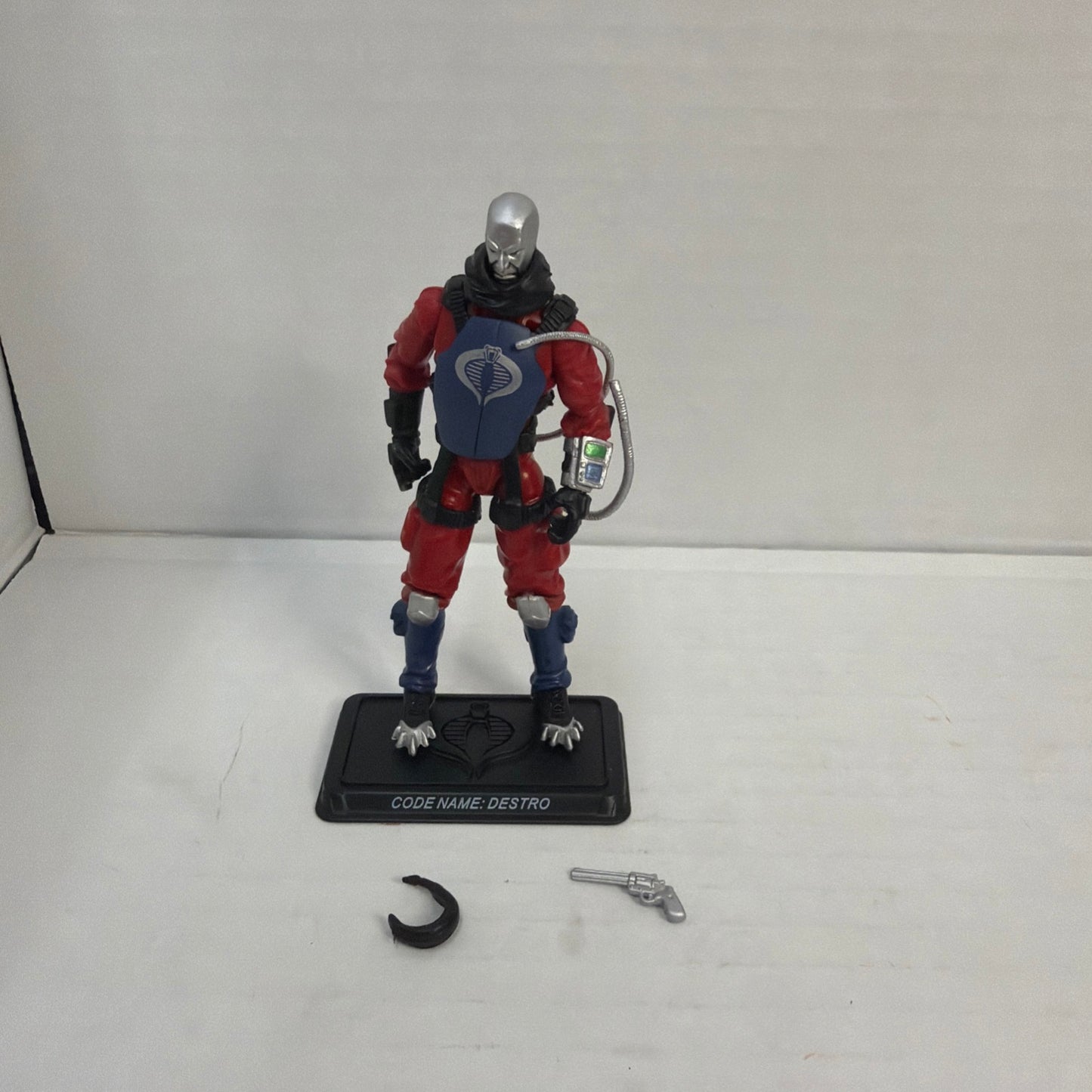 2009 GI JOE RESOLUTE DESTRO V22 LOOSE COMPLETE FIGURE