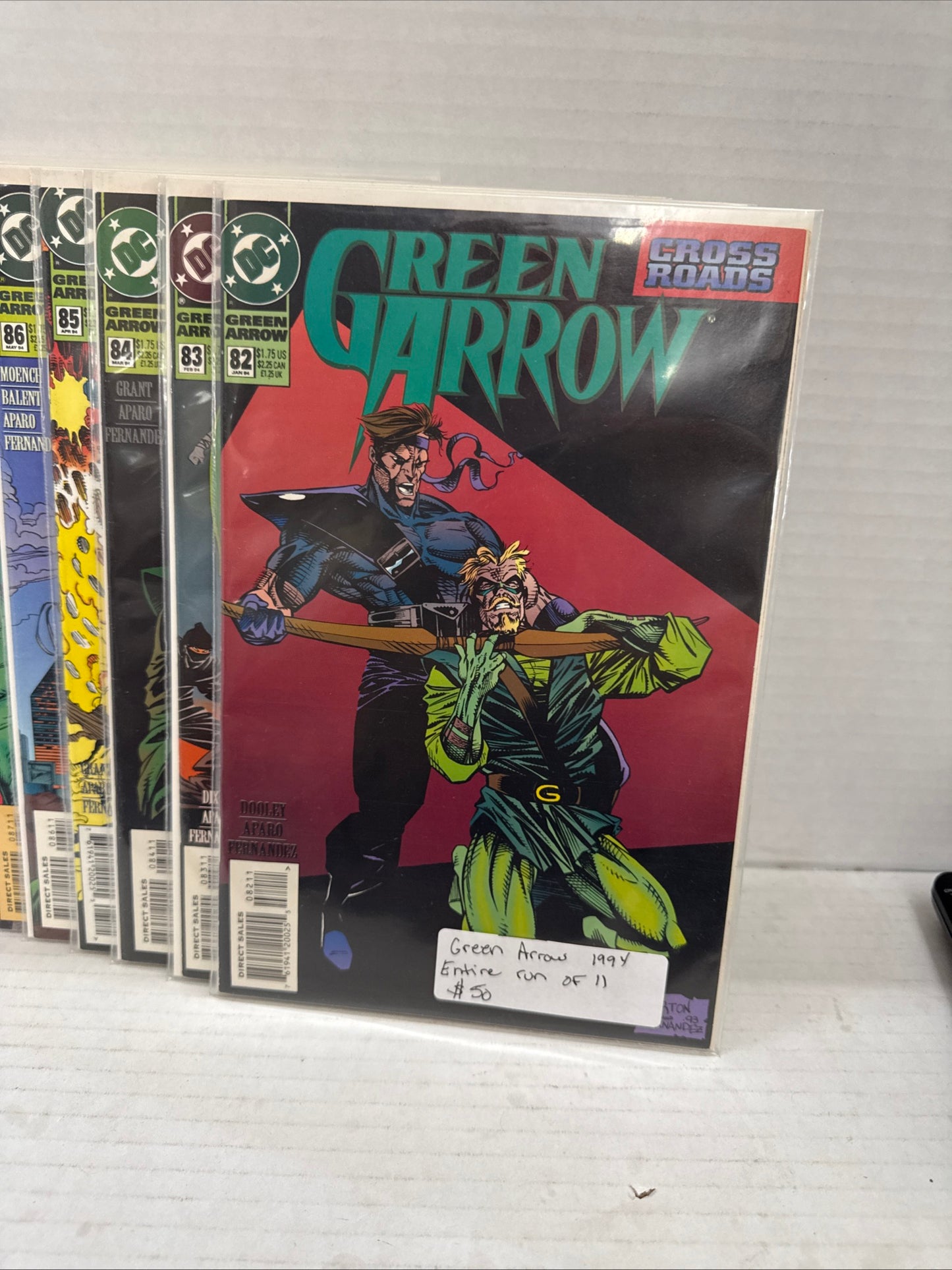 GREEN ARROW DC  1994 Entire Run Of 11