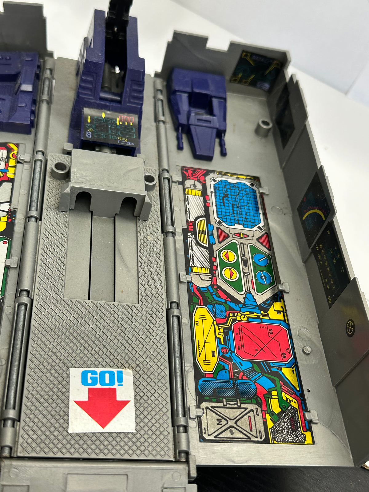 Vintage 1984 G1 Transformers Optimus Prime Cab & Trailer Set - Original 1980 #3