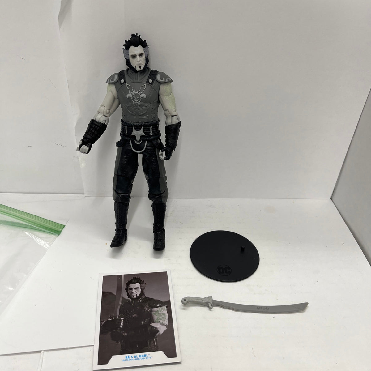 McFarlane Toys DC Multiverse Arkham City Solomon RA’s AL Ghul Gold Label Figure