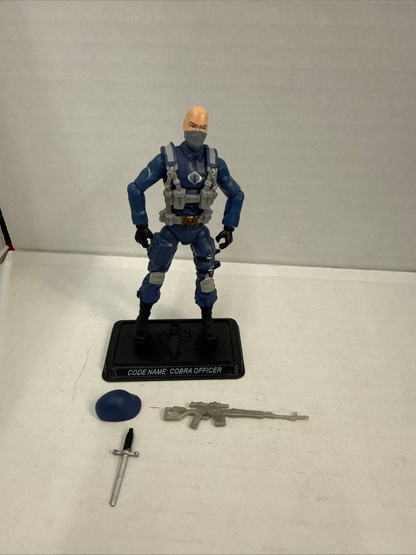 G.I. Joe 25th Anniversary Code Name:  Cobra Officer Action Figure LOOSE