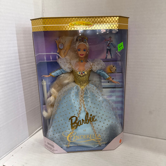 Vintage 1997 Cinderella Barbie 16900 Childrens Collector Doll by Mattel NRFB