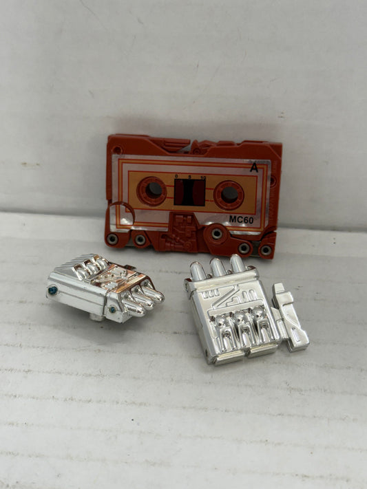 Ramhorn SILVER Cassette 100% Complete 1986 G1 Transformers Action Figure