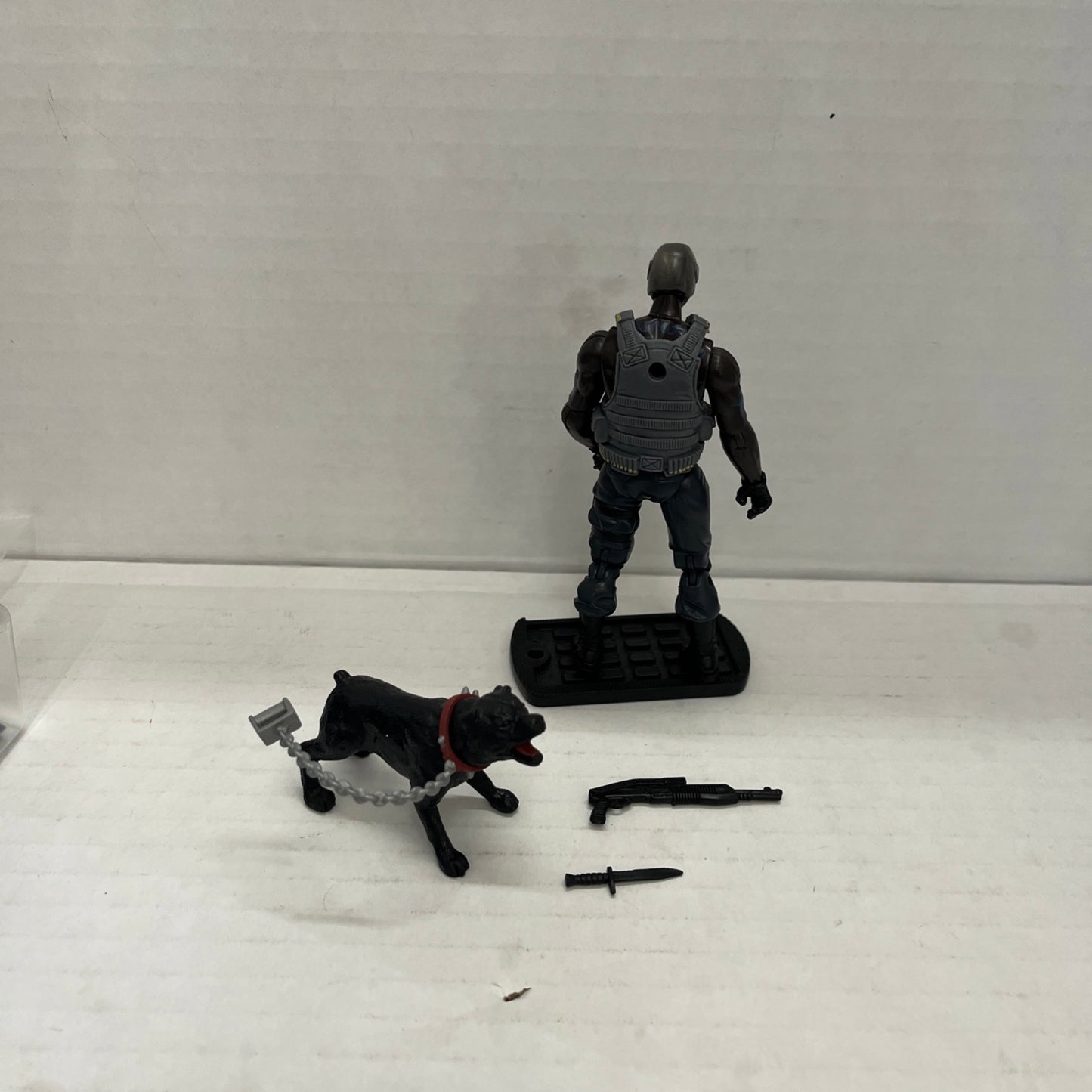 GI Joe The Rise Of Cobra Night Adder Cobra Security Officer Figure Dog