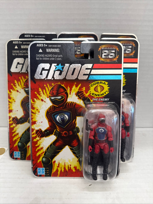 GI Joe Cobra - HISS Tank Driver Action Figure Hasbro Sealed MOC