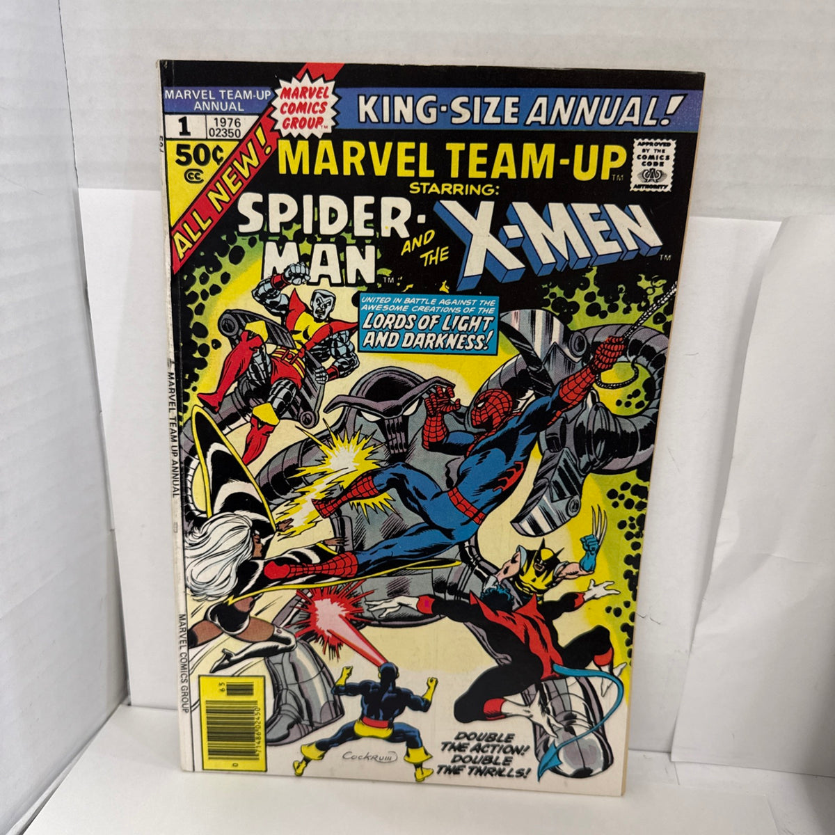 MARVEL TEAM-UP KING-SIZE ANNUAL #1, STARRING: SPIDER-MAN & X-MEN, 1976