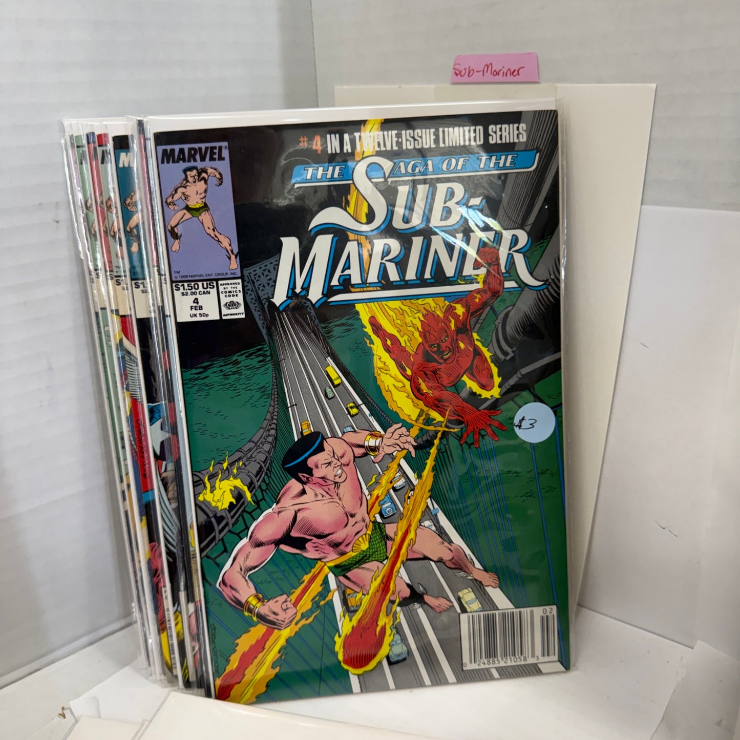 SAGA OF THE SUB-MARINER #1-12 COMPLETE LOT*1988, MARVEL LIMITED SERIES
