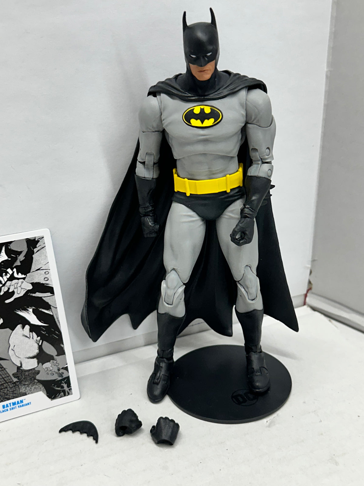 McFarlane DC Multiverse Batman Knightfall Black Suit Variant Action Figure