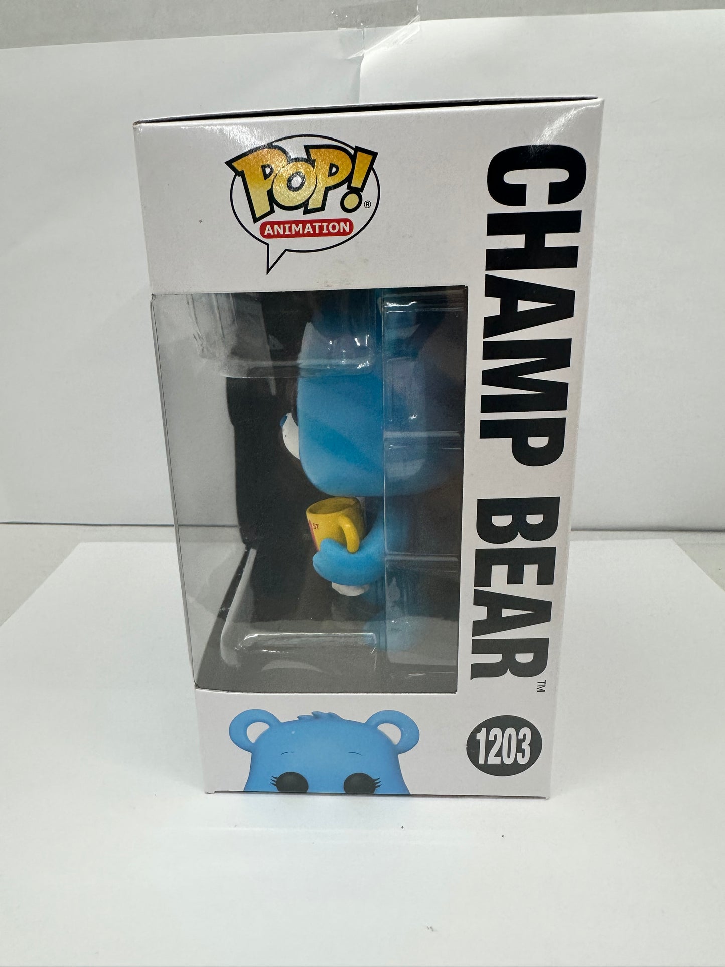 Funko Pop! Animation Care Bears 40th 1203 Champ Bear Chase Vinyl Figure New